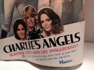 Vintage 1977 doll Farrah Fawcett Majors as Jill Charlie ' s Angels Opened Package 2