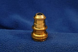 Bausch And Lomb B&l 8mm Microscope Objective Antique