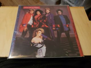 Heart S/t Self Titled 1985 Lp Vinyl Nm - Promo Virgin Vinyl Rare St - 12410