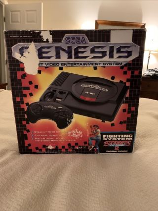 Rare Sega Genesis Model 1 Streets Of Rage 2 Bundle