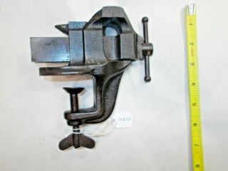 Rare Victor Jersey Bench Vise No.  762 By Stanley Rule Co. ,  Pat.  1 - 28 - 08,  Usa