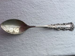 Vintage Sterling Silver Bar Harbor Maine Souvenir Spoon