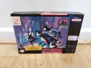 Batman And Robin - Snes - Nintendo - Rare - Ntsc - No Booklet