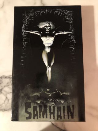 Samhain Vintage Boxset,  5 Cds,  1 Vhs Tape,  Comic Book Rare,  Booklet,  Pristine