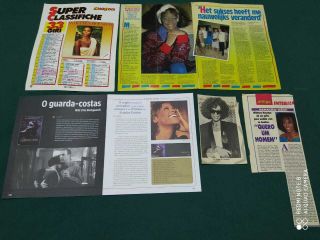 Whitney Houston - Clippings/cuttings - Various - Very Rare