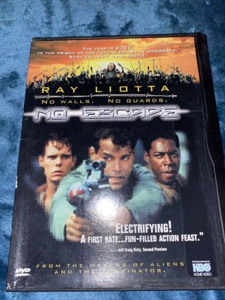 No Escape (dvd,  1998) Ray Liotta,  Lance Henriksen,  Stuart Wilson Rare Oop