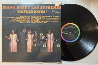 Diana Ross & The Supremes - Reflections Lp Tamla Motown Rare Mexico Issue