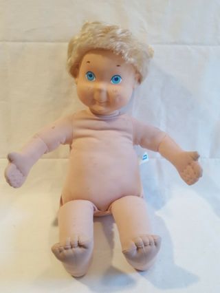 Vintage My Buddy Boy Doll Blonde Blue Eyes Hasbro Playskool 1986