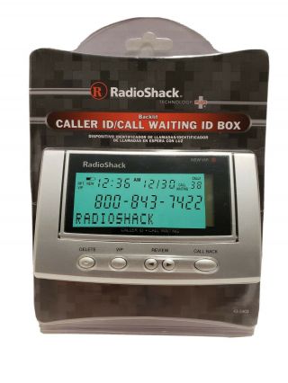Radio Shack 43 - 3903 Advanced Caller Id/call Waiting Backlit Tilting Display