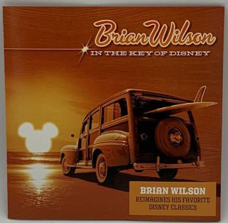 In The Key Of Disney By Brian Wilson Cd 2011 Walt Disney Import Beach Boys Rare