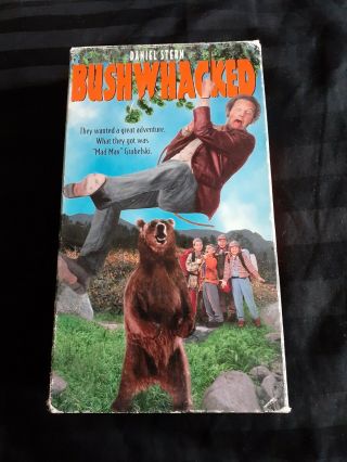 Bushwhacked 1995 Vhs Former Blockbuster Video Previously Viewed Rental