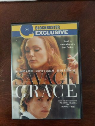 Savage Grace Dvd Blockbuster Exclusive Ifc Films Rare Oop Julianne Moore