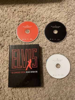 Elvis Presley 68 Comeback Special Deluxe Edition 3 Dvd Out Of Print Rare Rock