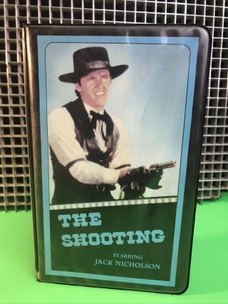 The Shooting - Vhs•king Of Video Embedded Clamshell•rare•htf•primeval Western•