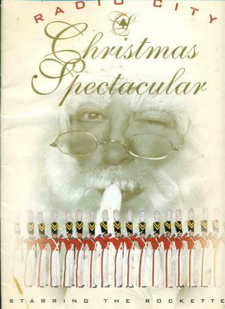 Rare 1999 Radio City Music Hall Christmas Spectacular Souvenir Program