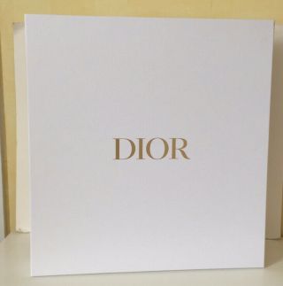 Authentic,  Rare Dior Xl Book Tote Handbag Storage Gift Box,  Tissue 21 X 20 X 3