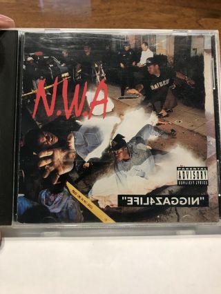 Niggaz4life N.  W.  A 1991,  Ruthless Records) Rare Nwa Dr Dre Easy E Yella