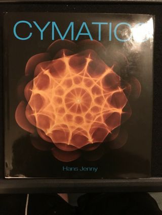 Cymatics - By Hans Jenny Hardcover Rare