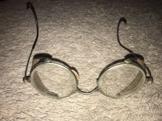 Antique Metal Safety Goggles,