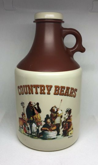 Disney Parks Exclusive Country Bear Jamboree Moonshine Jug Sipper Cup Rare