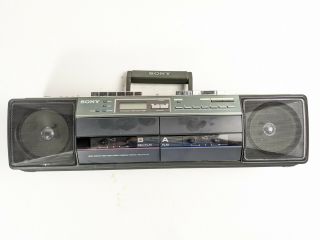 Sony Cfs - W501 Boombox Ghettoblaster Cassette Player,  Rare
