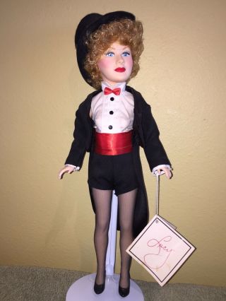 16” Vintage 1985 Effanbee Lucille Ball Doll Legend Series Heritage