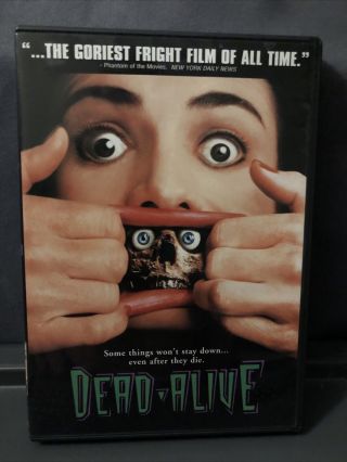 Dead Alive Unrated (dvd,  1992) Rare Oop Peter Jackson