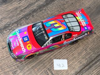 Dale Earnhardt 3 Peter Max 2000 Monte Carlo Action 1/24 Rare Brushed Metal 2