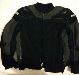 Buell Textile Motorcycle Bikers Jacket Xl Getting Rare Armour