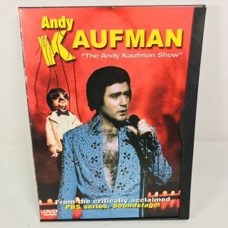 Andy Kaufman: The Andy Kaufman Show Dvd 2000 Pbs Series Soundstage Rhino Rare