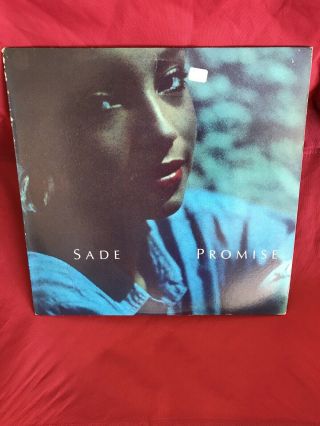 Sade Promise 1985 Vinyl Record Album Rare R&b Hip Hop W/ Lyrics Sleeve