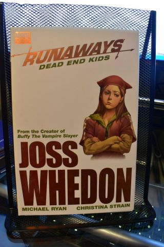 Runaways Dead End Kids Marvel Premiere Hardcover By Joss Whedon Rare Oop