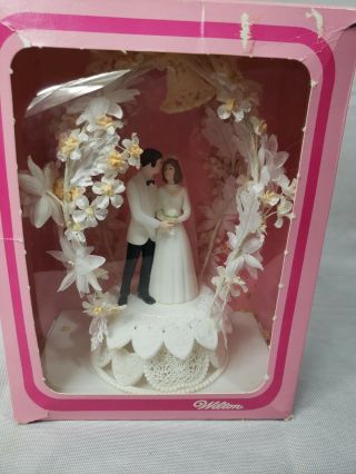 Wilton Wedding Cake Topper Decoration Vintage