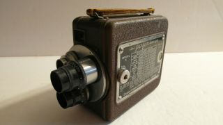 Rare Fully Cine Perfex Doublle Eight 8 Model A Movie Camera Usa Seller