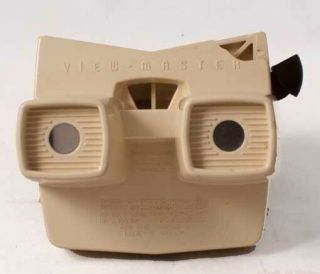 Cream View Master Model E 3d Stereo Viewer.  Rare,  But.  Others Listed.