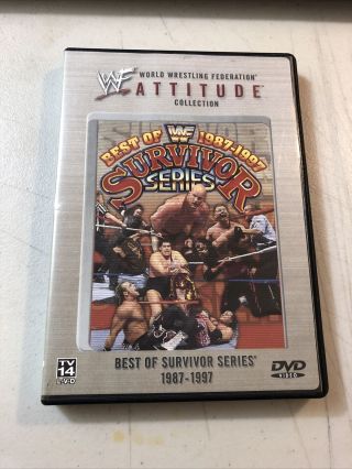 Wwf - Best Of Survivor Series 1987 - 1997 (dvd,  2002) Rare