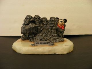 Rare Ron Lee Disney Mount Mickey Mouse Figurine Le Signed Figure Limited Edition