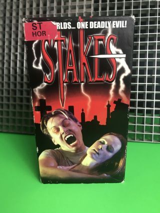 Stakes - Vhs•key East Entertainment•rare•vampires•sleaze•horror•