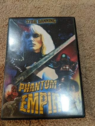 Phantom Empire (dvd,  2002) Sybil Danning Rare Oop