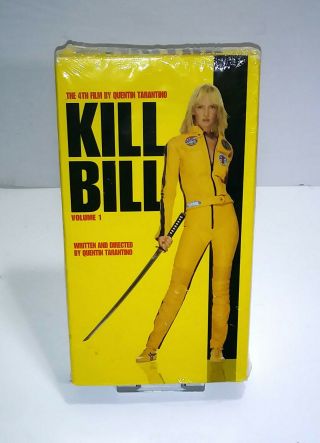 2003 Kill Bill Vol 1 Vhs English Ntsc Uma Thurman Daryl Hannah Oop Rare