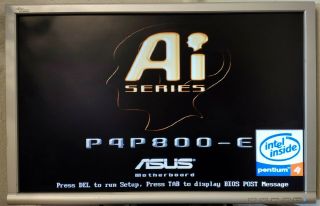 RARE ASUS P4P800 - E Deluxe Rev 1.  02 Intel 865PE ICH5 Socket 478 P4 Motherboard 2