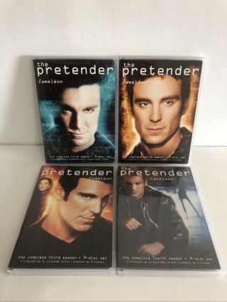 The Pretender Seasons 1 - 4,  1 2 3 4,  Complete Tv Series Dvd Rare Season 4