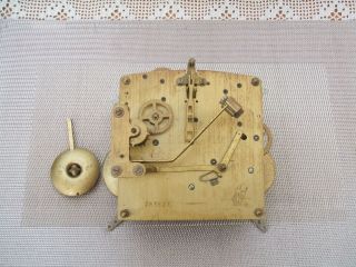 Antique / Westminster Chime Mantle Clock Movement Only