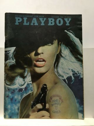 Playboy November 1965 - Vintage Rare James Bond