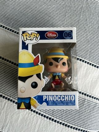 Pinocchio 06 Disney Store Funko Pop Vinyl Disney,  Rare,  Vaulted