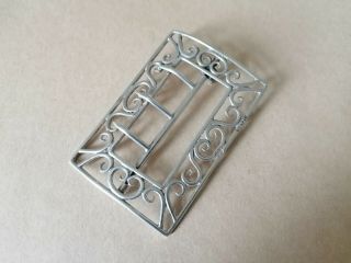 A Lovely Victorian Solid Silver Buckle,  1898,  Cb