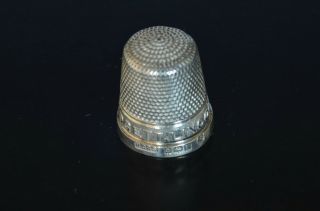 Sterling Silver Thimble By Henry Griffith & Sons Birmingham 1930