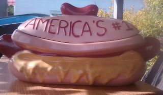 Rare Htf Vintage 1970s Ceramic America 