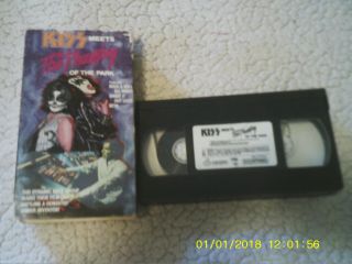 Rare Vintage Kiss Meets The Phantom Of The Park Vhs 1988,  Extreme Close Up