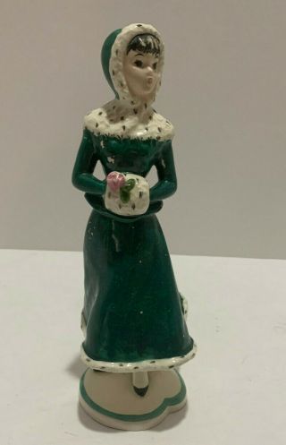Rare Vintage Goebel West Germany Winter Woman Lady Figurine